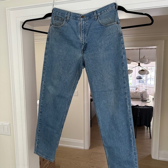 Men's CARHARTT B17-STW Relaxed Fit Stonewashed Denim Dungaree - 38 W x 34 L - Picture 6 of 13